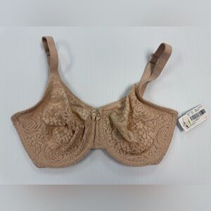 Wacoal Halo Lace underwire bra nude/sand Size‎ 30G NWOT